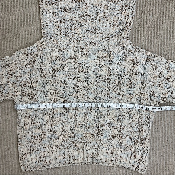 Moon‎ & Madison Cozy Collection Cowl Neck Knit Long Sleeve Sweater Size Small - Picture 12 of 13